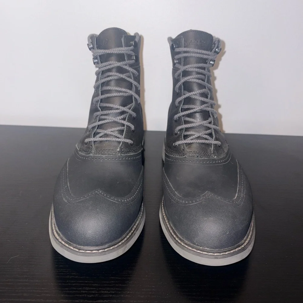 Timberland Men's Stormduck Waterproof Tectuff Wingtip Boots - Black